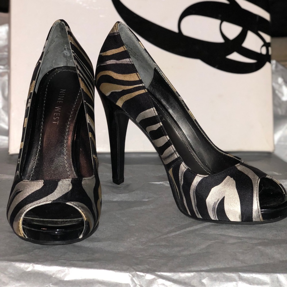 Nine West Peep Toe Pumps